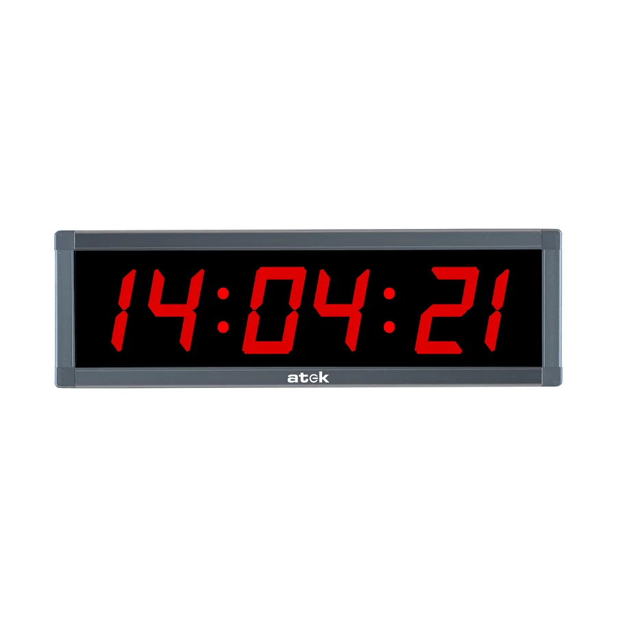 ATS-5006 NTP Dijital Saat 6 Digit - PoE