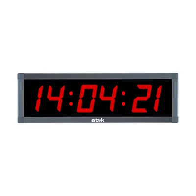ATS-5006 NTP Dijital Saat 6 Digit - PoE